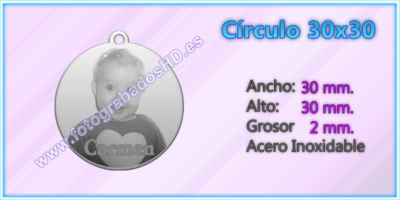 Incluye cadena de bolas de acero de regalo.; Ideal para una o dos fotos por cara.