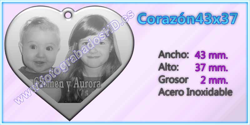 Incluye cadena de bolas de acero de regalo.; Ideal para dos o más fotos en la misma cara.